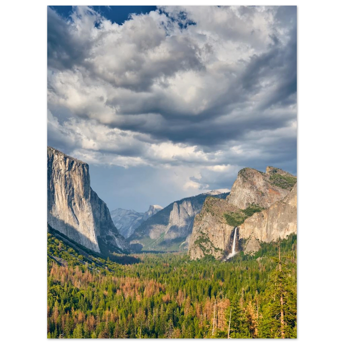 Yosemite Valley, California. Print only. Frame not included.
