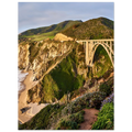 Bixby Bridge, California. Print only. Frame not included.