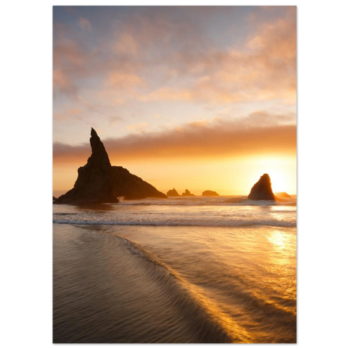 Bandon Beach, Oregon. Print only. Frame not included.