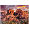 Cathedral Rock, Sedona, Arizona. Print only. Frame not included.