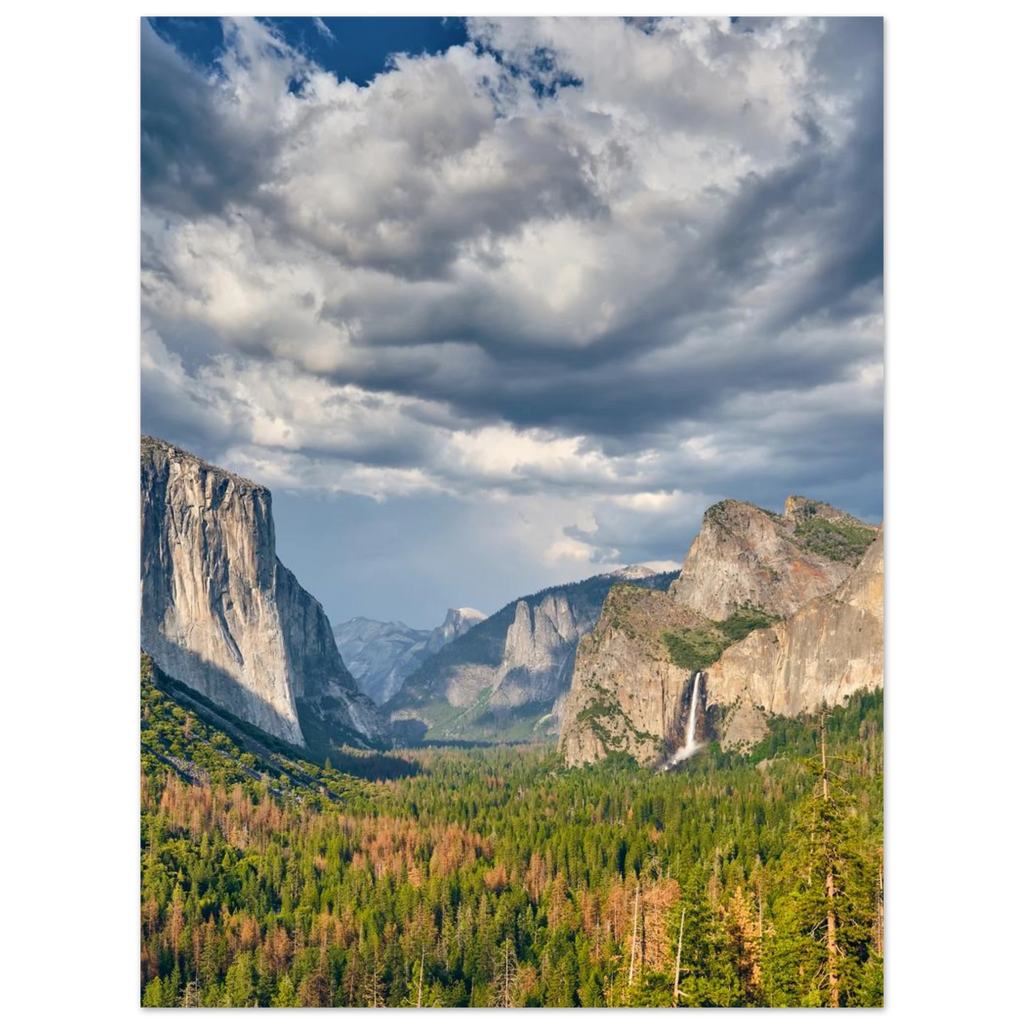 Yosemite Valley, California. Print only. Frame not included.
