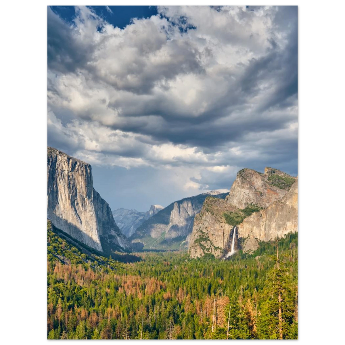 Yosemite Valley, California. Print only. Frame not included.