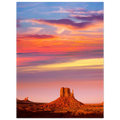Monument Valley. Print only. Frame not included.