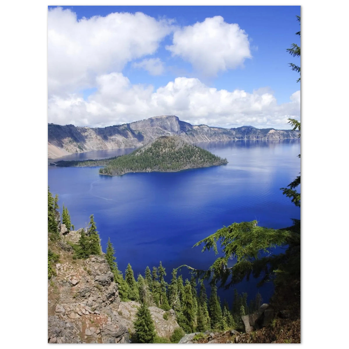 Crater Lake, Oregon. Print only. Frame not included.