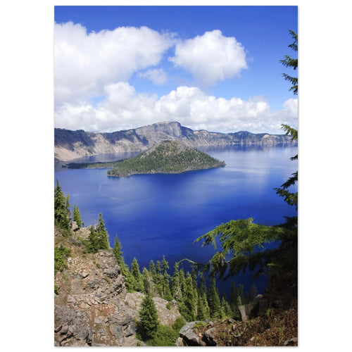 Crater Lake, Oregon. Print only. Frame not included.